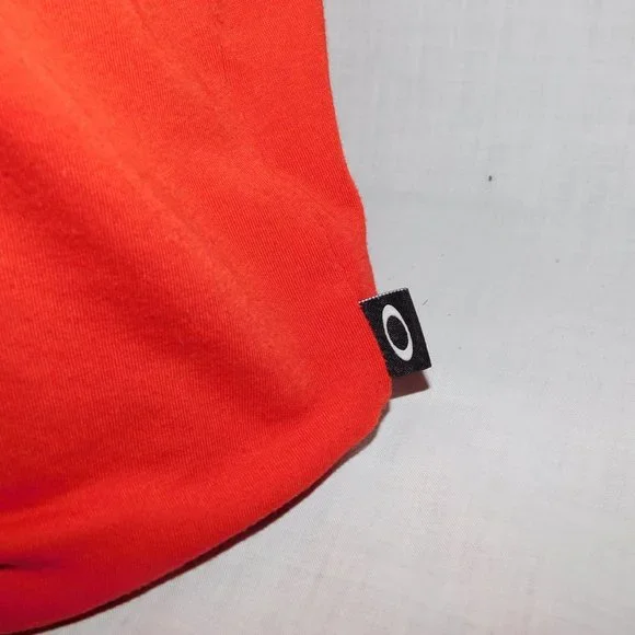 Oakley Mens L Solid Red Hydrolix T Shirt - Picture 6 of 9